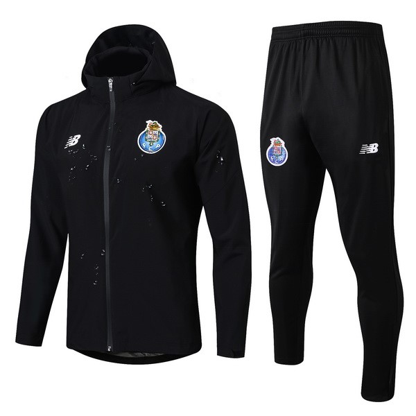 Rompevientos Conjunto Completo Oporto 2019-2020 Negro